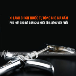xi lanh tiêm gà giá rẻ