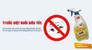 Thuốc diệt ruồi siêu tốc