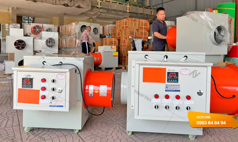 Máy quạt sưởi úm công nghiệp